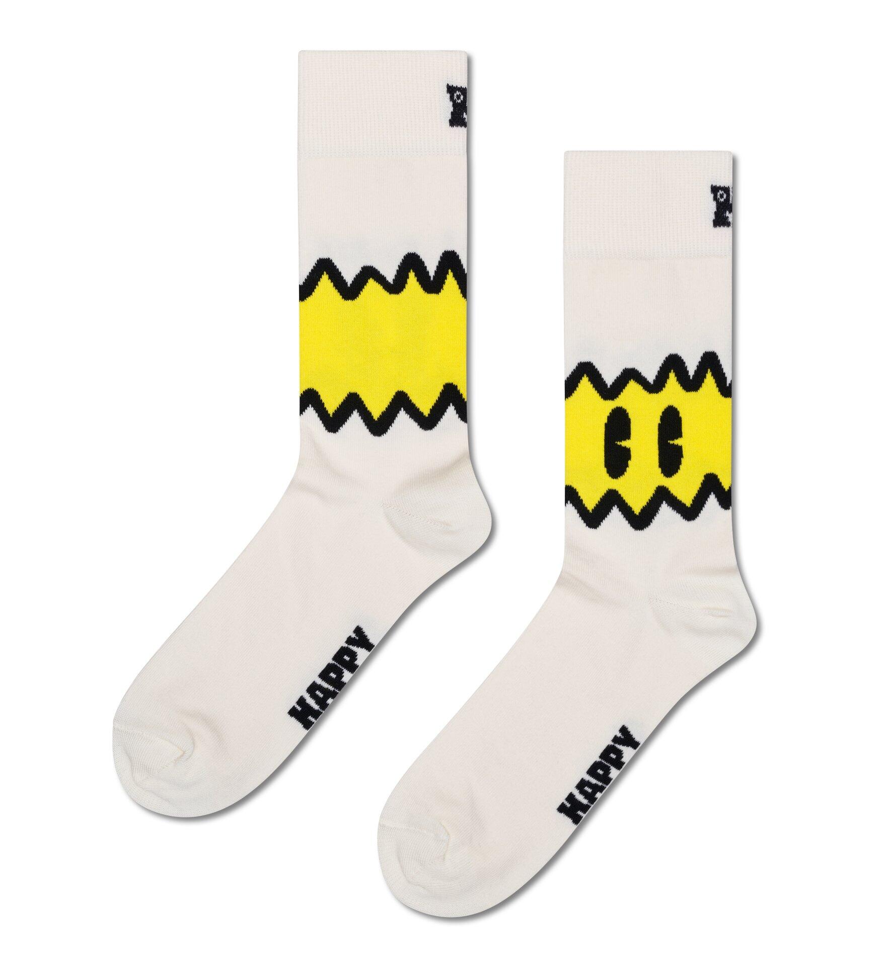happy socks - Chicken Sock Weiß - Gr. - 38 von happy socks