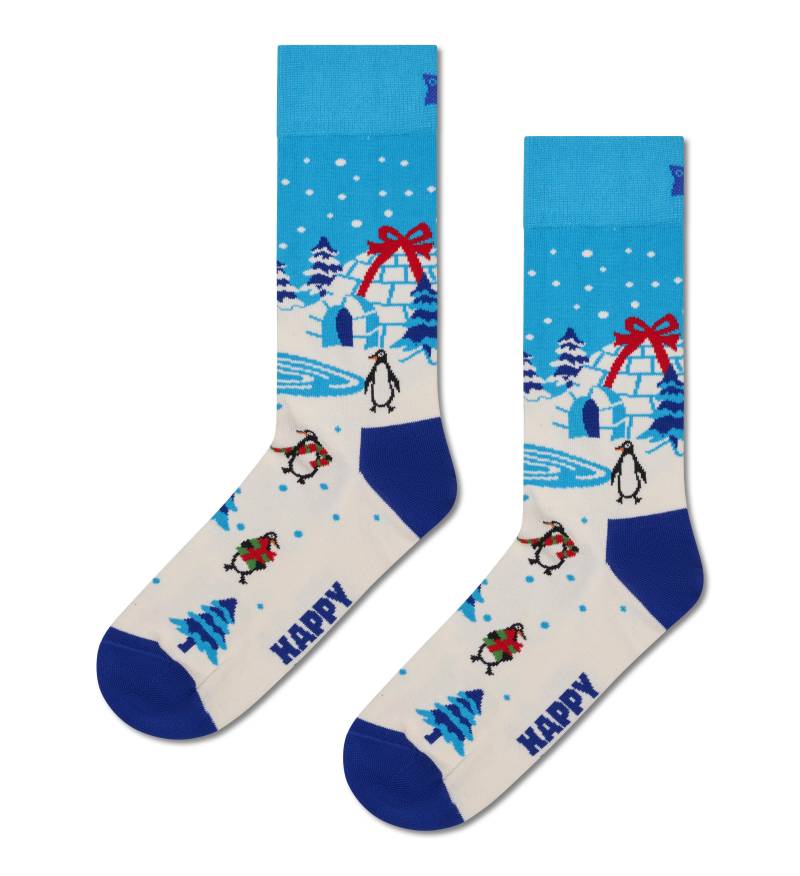 happy socks - Igloo Sock Weiß - Gr. - 43.5 von happy socks