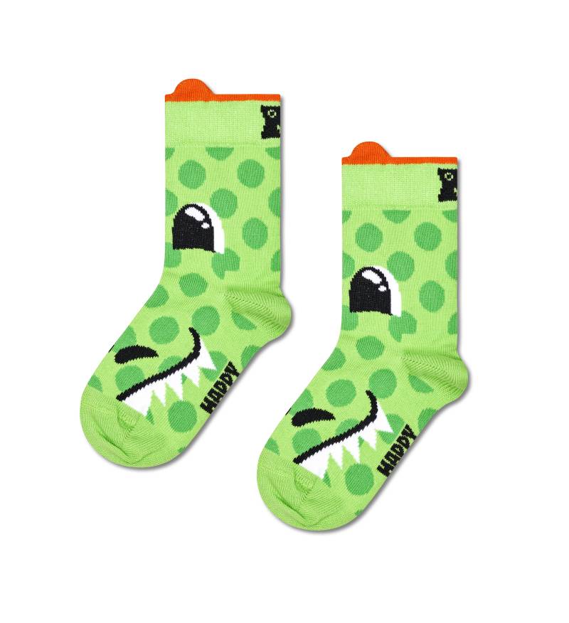 happy socks - Kids Dragon Sock Grün - Gr. - 2.5 von happy socks