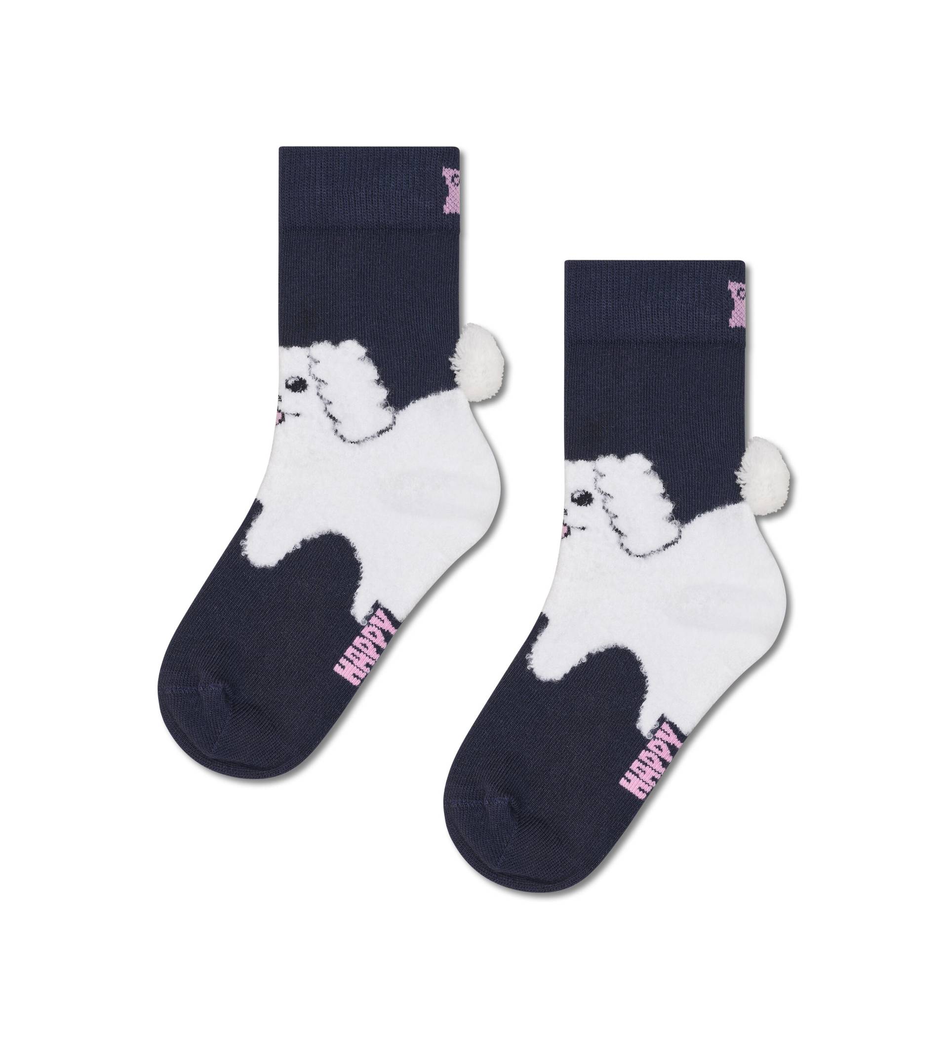 happy socks - Kids Fluffy Dog Sock Blau von happy socks