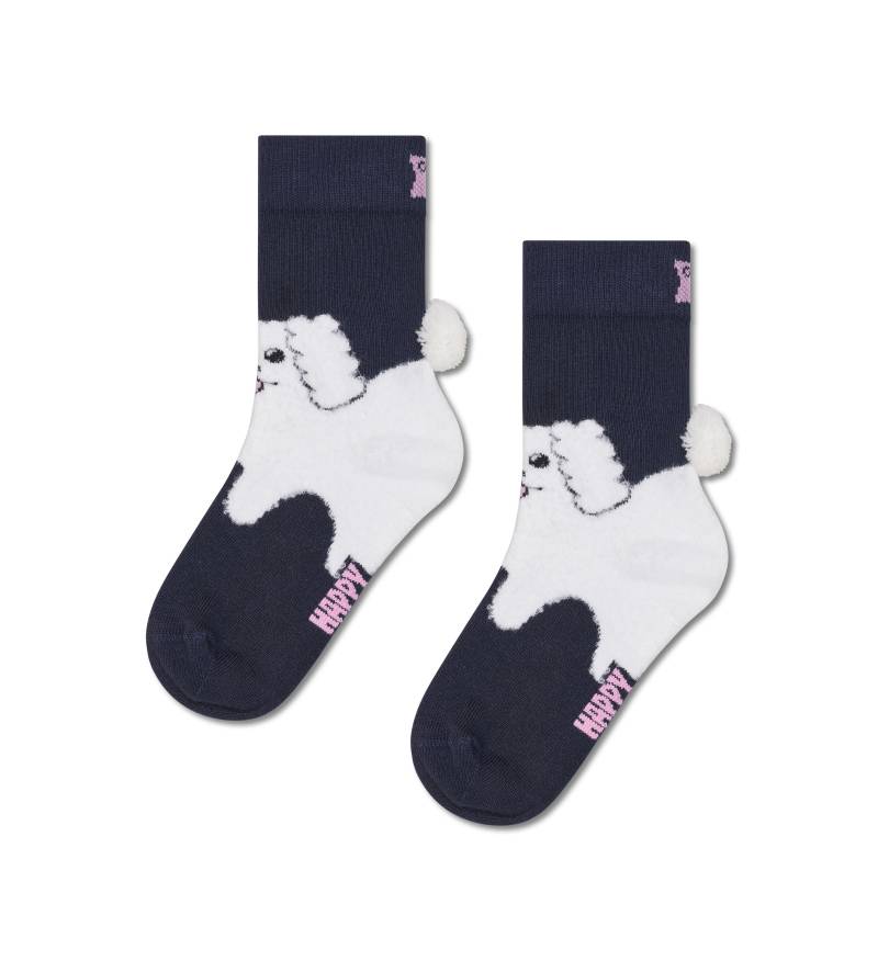 happy socks - Kids Fluffy Dog Sock Blau von happy socks