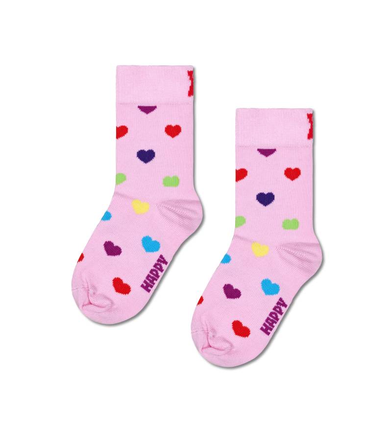 happy socks - Kids Heart Sock Rosa von happy socks