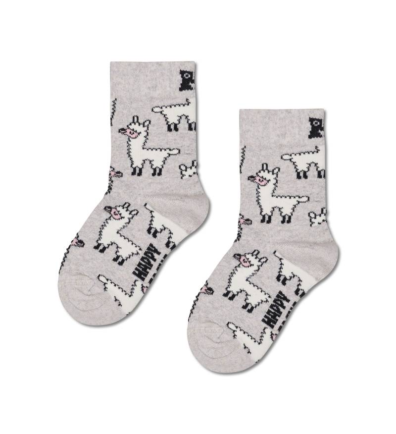 happy socks - Kids Llama Sock Grau - Gr. - 6 von happy socks