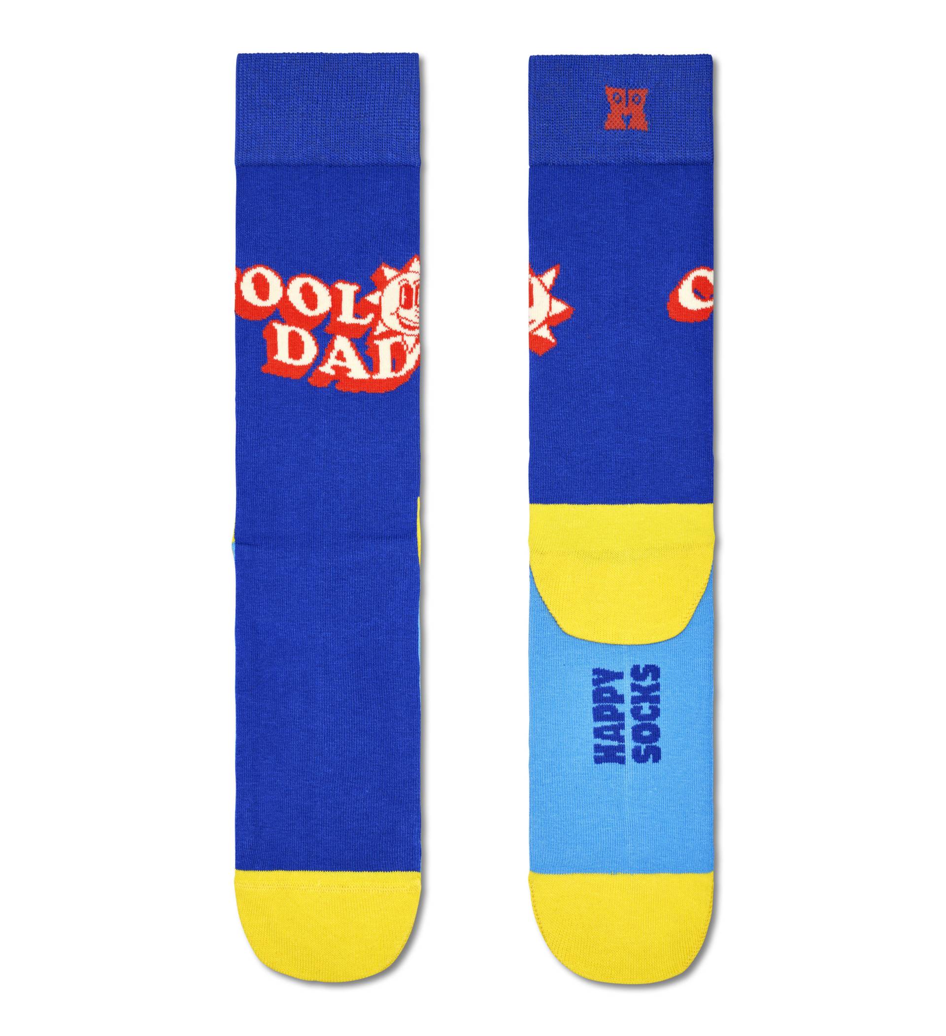happy socks - Number One Dad Sock Blau - Gr. - 43.5 von happy socks