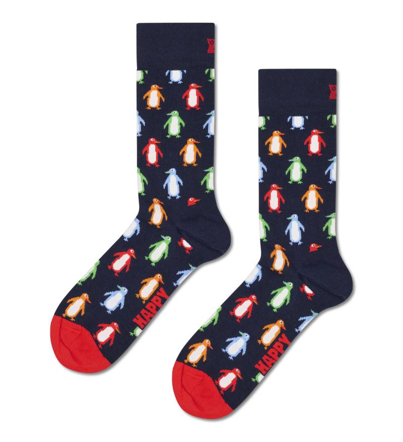 happy socks - Penguin Sock Blau - Gr. - 43.5 von happy socks