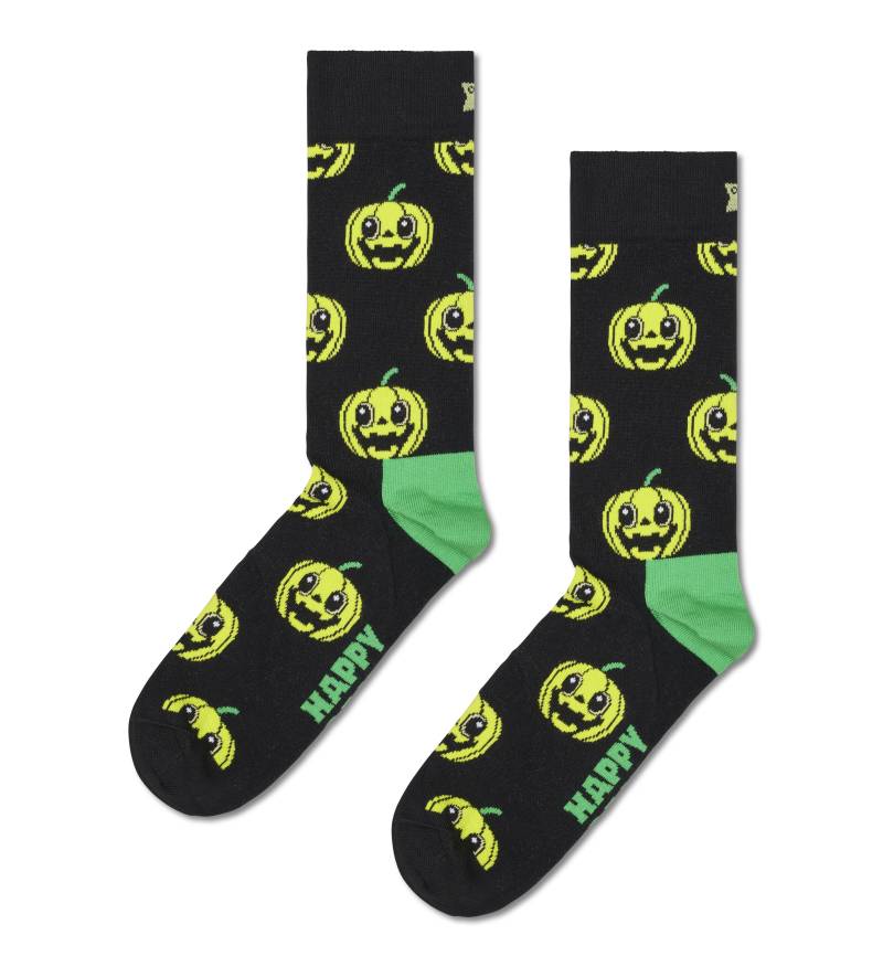 happy socks - Pumpkin Sock Schwarz - Gr. - 43.5 von happy socks