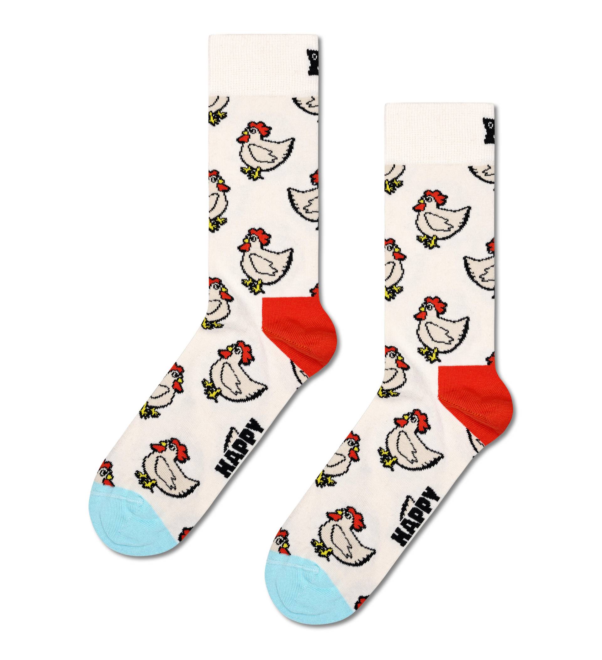 happy socks - Rooster Sock Weiß von happy socks