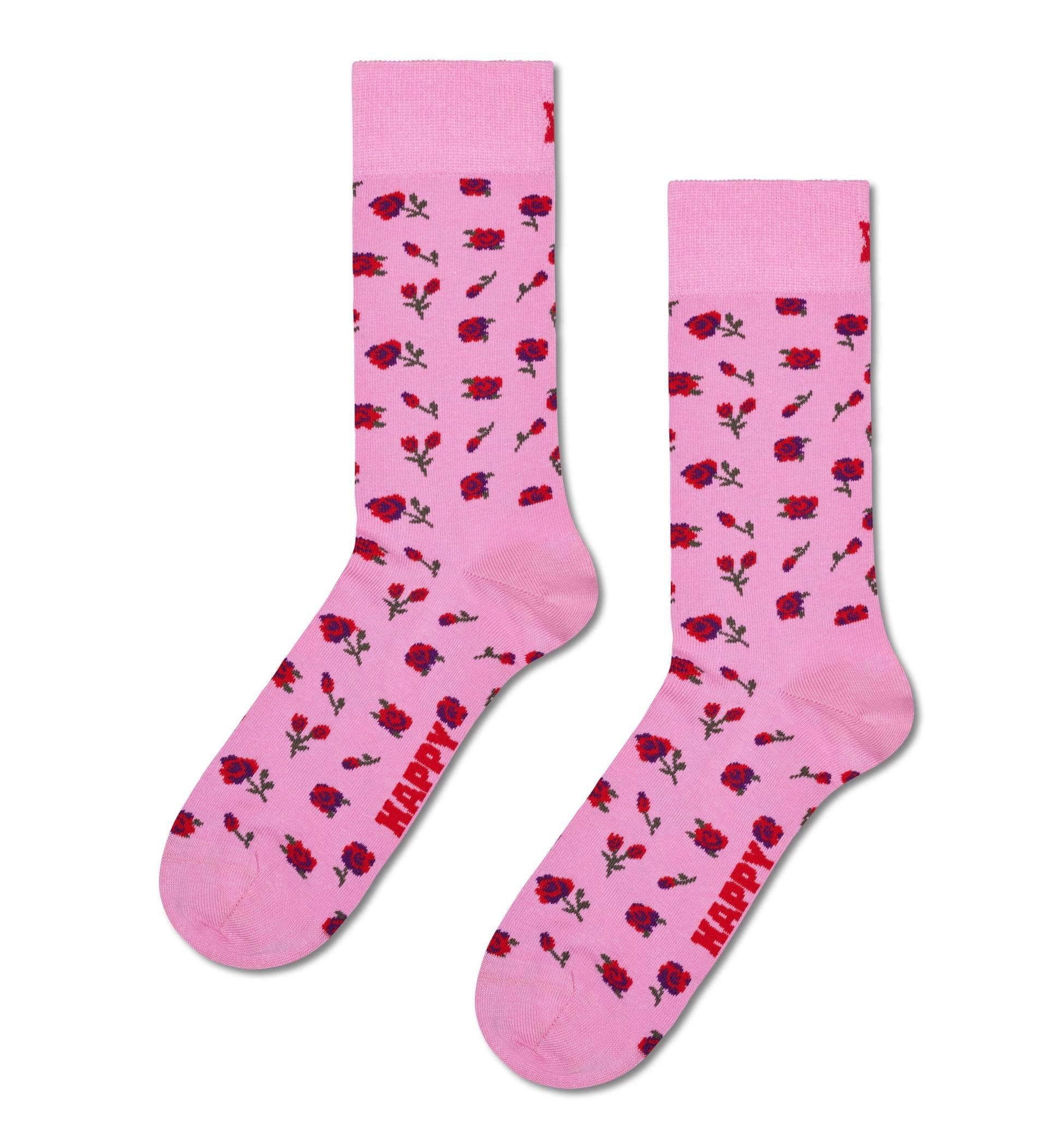 happy socks - Roses Sock Rosa - Gr. - 38 von happy socks