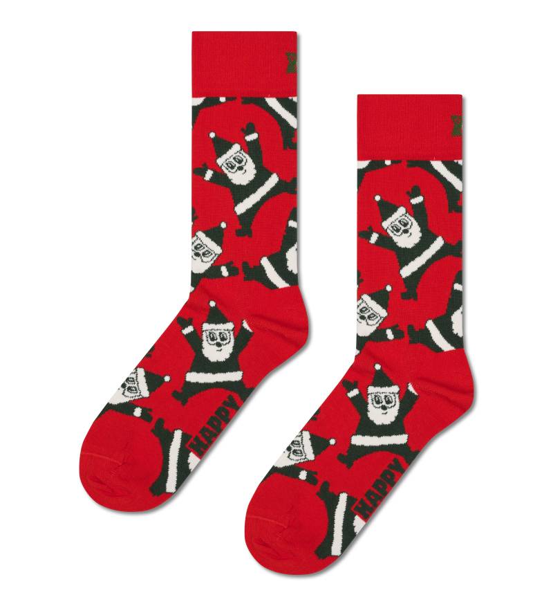 happy socks - Santa Sock Rot - Gr. - 38 von happy socks