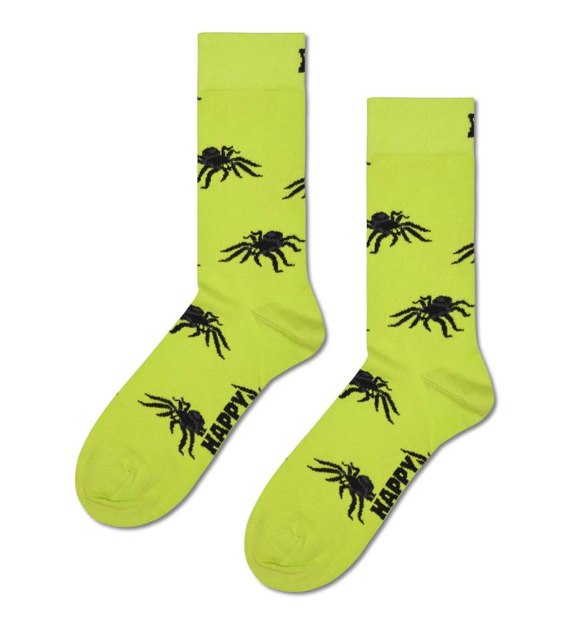 happy socks - Spider Sock Grün - Gr. - 43.5 von happy socks