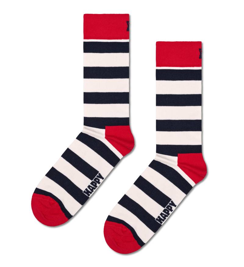 happy socks - Stripe Sock Rot - Gr. - 38 von happy socks