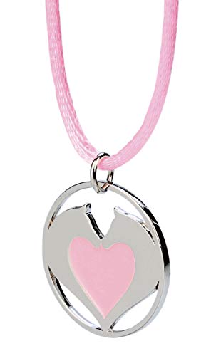 happyROSS Satin-Halskette Herzpferde, rosa | süße Halskette mit Pferd und Herz | Kinder, Mädchen, Pferdefreunde, Pferdeliebhaber happyROSS Satin-Halskette Herzpferde, rosa | süße Halskette mit Pferd und Herz | Kinder, Mädchen, Pferdefreunde, Pferdeliebhaber von happyROSS