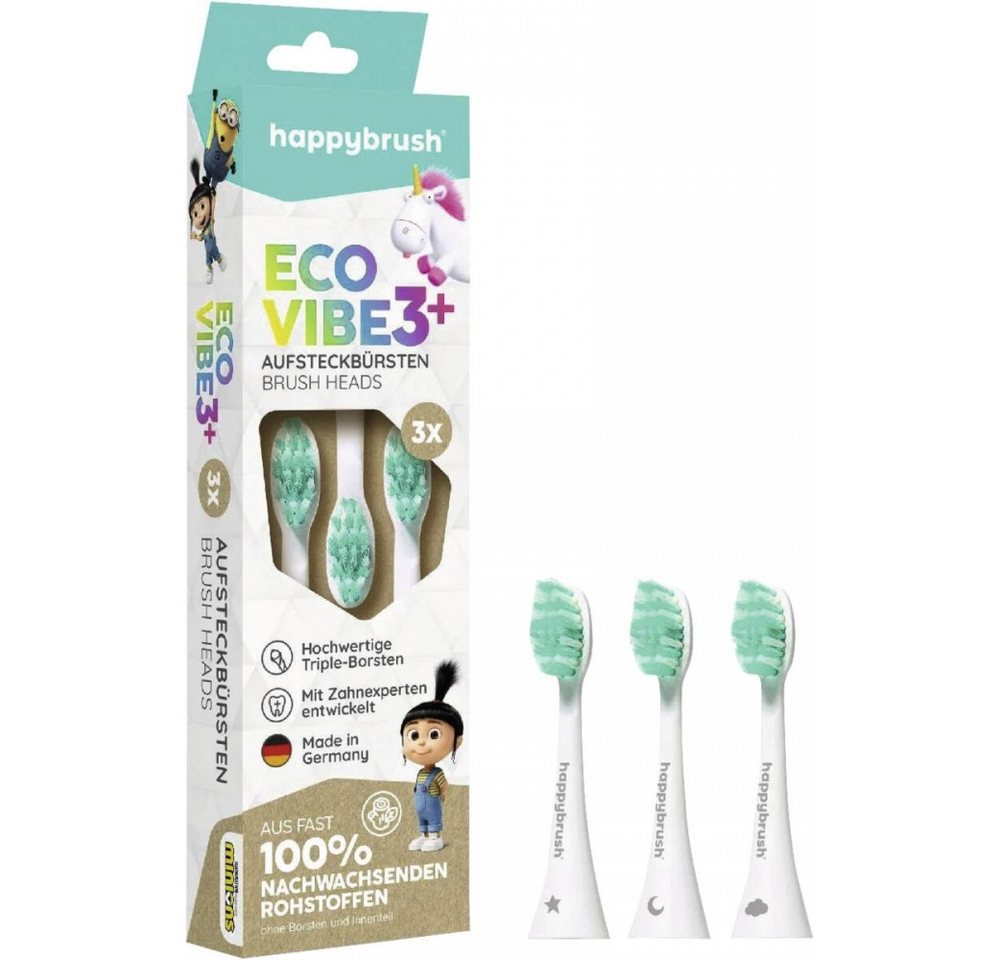 happybrush Aufsteckbürsten HAV3DEA ECO VIBE KIDS - Aufsteckbürsten - weiss von happybrush
