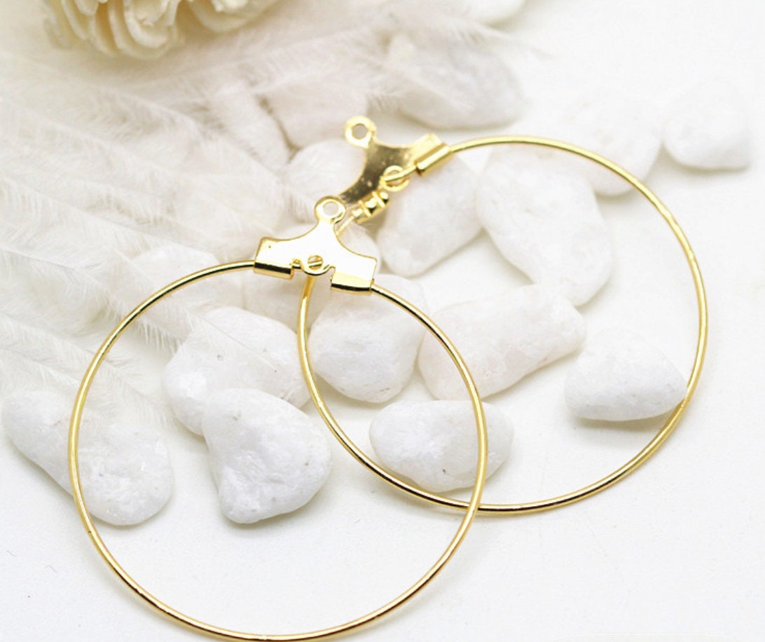 50 Stück | 25Pairs Mode 24K Vergoldet Lange Große Runde Kreis Ohrringe Hoop Baumeln Groß Diy Schmuck Großhandel Lieferungen G 50 Stück | 25Pairs Mode 24K Vergoldet Lange Große Runde Kreis Ohrringe Hoop Baumeln Groß Diy Schmuck Großhandel Lieferungen G von happyeverydayworld