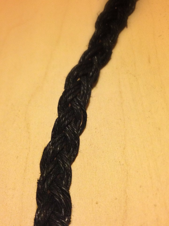 Geflochtene Hanfkette - Hanfkette Dicke Hanf Halskette Herren Schwarze Hippie Geflochtene Hanfkette - Hanfkette Dicke Hanf Halskette Herren Schwarze Hippie von happymedium4eco