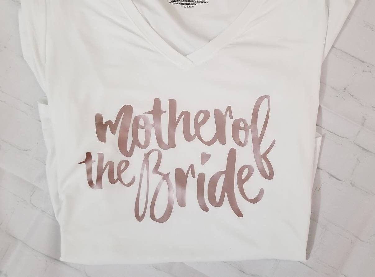 Braut Shirt, Brautjungfer Hochzeit Shirts, Hochzeitsparty, Braut-Party, Mutter Der Braut-Party-Geschenke von happypalletshirtco