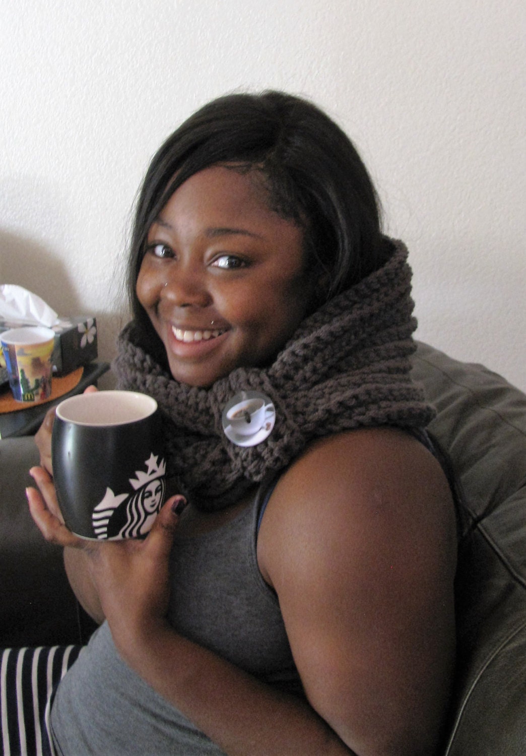 Kaffeehaus Cowl von happystitcheshm