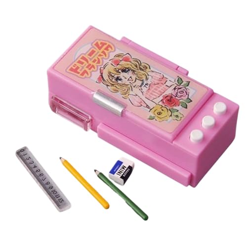 harayaa 1:12 Pen Box Modell Dollhouse Simulation Stifte Sammlung Mini Stationery Organizer Box Bleistift Hülle Spielzeugmodell Modell Zug, Rosa harayaa 1:12 Pen Box Modell Dollhouse Simulation Stifte Sammlung Mini Stationery Organizer Box Bleistift Hülle Spielzeugmodell Modell Zug, Rosa von harayaa