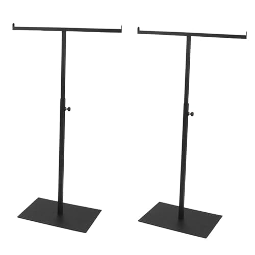 harayaa 2 X Schal/Handtaschenhalter, Verstellbar, für Einzelhandelsschränke, Arbeitsplatten, Regalhalterung, Geldbörsen Display, Perücken, Taschen, Halskette von harayaa
