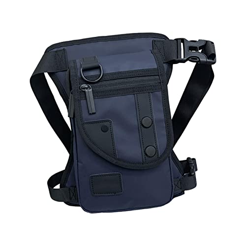 harayaa Bag Devices Mehrzweck Strapazierfähige Nylon Casual Taillen Oberschenkeltasche Angeltasche Taillen Geldbörse Zum Angeln Im Freien Wandern SPO, Blau von harayaa