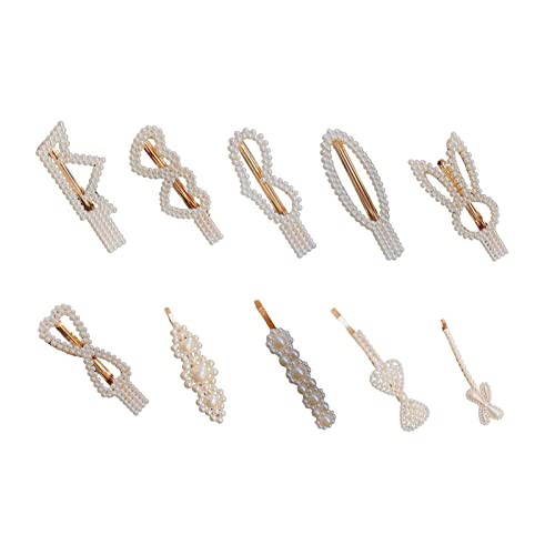 harayaa Elegante Perlen Haarspangen Set - Modisches Haaraccessoire für Damen von harayaa