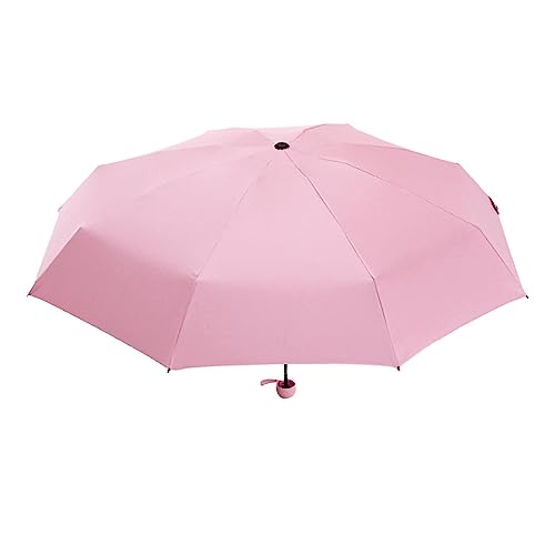harayaa Faltender Regenschirm, winddichter Regenschirm, Sonnenschutz, Regenschirm, Reiseschirm für Erwachsene und Kinder, ROSA von harayaa