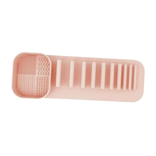 harayaa Make -up -Pinsel Trockenhalter Augenbrauenbleistifthalter Selbstabsorption Multifunktion Zahnbürste Organizer für Waschtisch -Arbeitsplatte, Khaki harayaa Make -up -Pinsel Trockenhalter Augenbrauenbleistifthalter Selbstabsorption Multifunktion Zahnbürste Organizer für Waschtisch -Arbeitsplatte, Khaki von harayaa