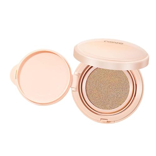 harayaa Pushion Foundation, wasserdichtes Make -up, wasserdichtes helles, leichtes Gesicht, leicht zu feuchtigkeitsspendende Deckung für Mädchen Frauen, Hautfarbe von harayaa