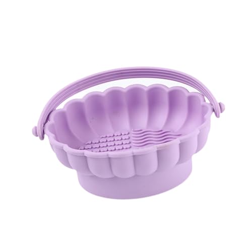 harayaa Reinigungsschüssel für Make-up-Pinsel, Organizer, Waschschüssel für Make-up-Pinsel, Reinigungswerkzeug für Kosmetikpinsel, Schwamm und Puff harayaa Reinigungsschüssel für Make-up-Pinsel, Organizer, Waschschüssel für Make-up-Pinsel, Reinigungswerkzeug für Kosmetikpinsel, Schwamm und Puff von harayaa