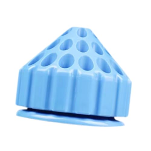 harayaa Schnitzwerkzeug Bithalter Halter polieren 360 Grad rotierende Manikürewerkzeug Bit Organizer Schleifkopfregal für Zuhause, Blau von harayaa