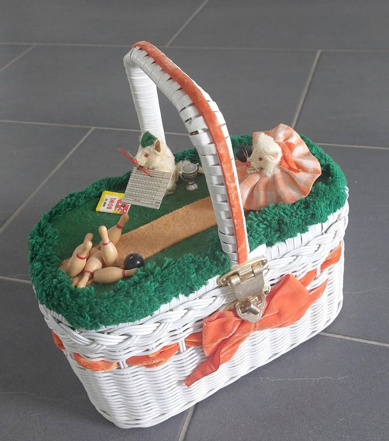 Custom Made By Wickly Associations Vintage Mäuschen Handtasche 50Er Jahre Florida Tasche Usa Sehr Seltenes Geschenk von hard2findstuff