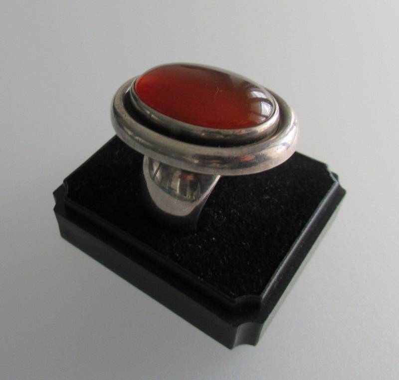 Sterling Silber Ring Vintage Ernesto Sturzenegger Markiert 925 Stu 1990S Schweizer Designer Massiv Schwerer Ring Gift von hard2findstuff