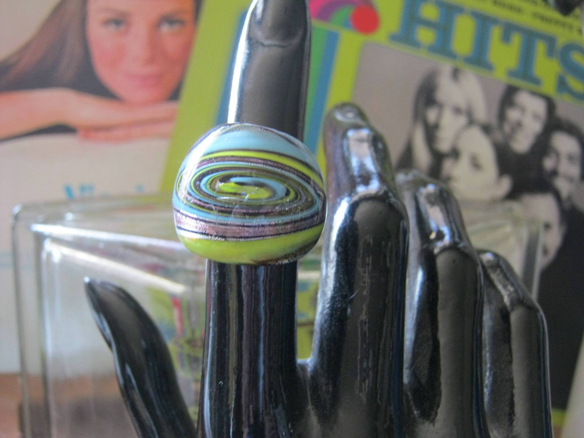 Glasring W/Farbe Und Design Galore Boho, Mod von hardtwistfarm