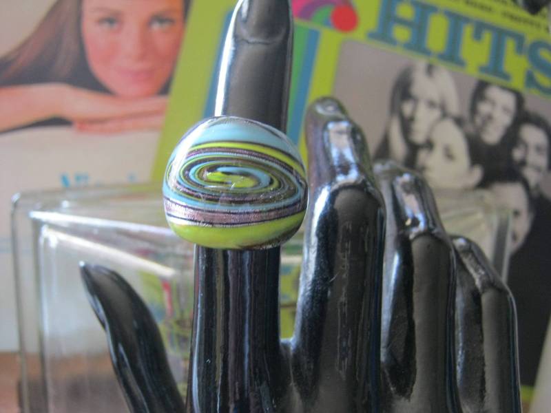 Glasring W/Farbe Und Design Galore Boho, Mod von hardtwistfarm