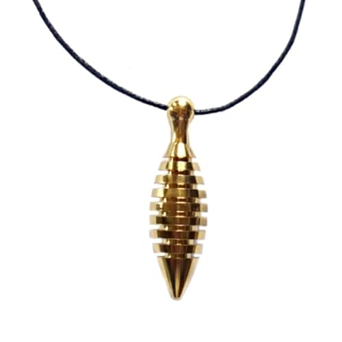 harmonei Little TOWER®-Amulett als Halskette, 24K vergoldet, energetisiert, Schutz vor Elektrosmog, 5G Protect von harmonei