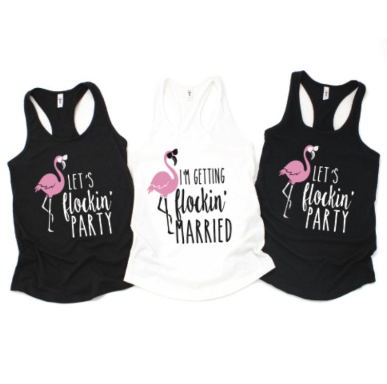 Bachelorette Hemden | Junggesellinnenabschied Shirts Brautparty Tank Tops Stagette-Hemden Bühnenparty Beflockt von harpsons