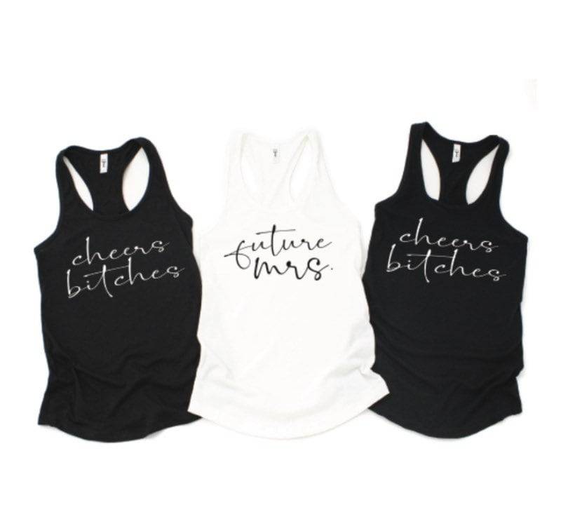 Bachelorette Hemden | Junggesellinnenabschied Shirts Brautparty Tank Tops Stagette-Hemden Bühnenparty Freunde Bachelorette Hemden | Junggesellinnenabschied Shirts Brautparty Tank Tops Stagette-Hemden Bühnenparty Freunde von harpsons