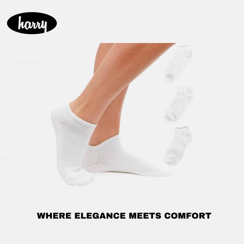 Harry Essentials - Nahtlose Socken Knöchel Low-Cut Für Männer & Frauen Packung Mit 12 Paar | 1 Dutzend Sammelbestellung von harryessentials