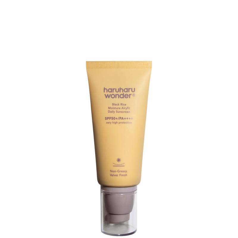 Haruharu Wonder Black Rice Moisture Airyfit Daily Sunscreen SPF50+/PA++++ 50ml von haruharu wonder