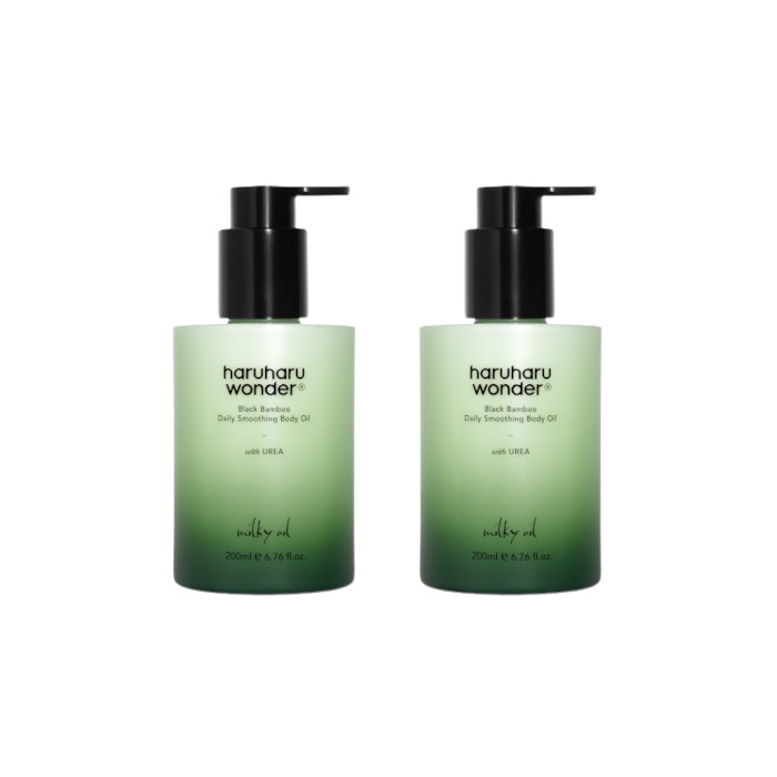 haruharu wonder - Black Bamboo Daily Smoothing Body Oil - 200ml (2ea) Set von haruharu wonder