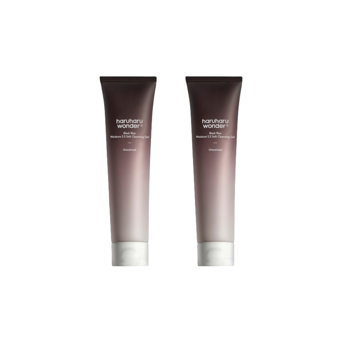 haruharu wonder - Black Rice Moisture 5.5 Soft Cleansing Gel - 100ml (2ea) Set von haruharu wonder