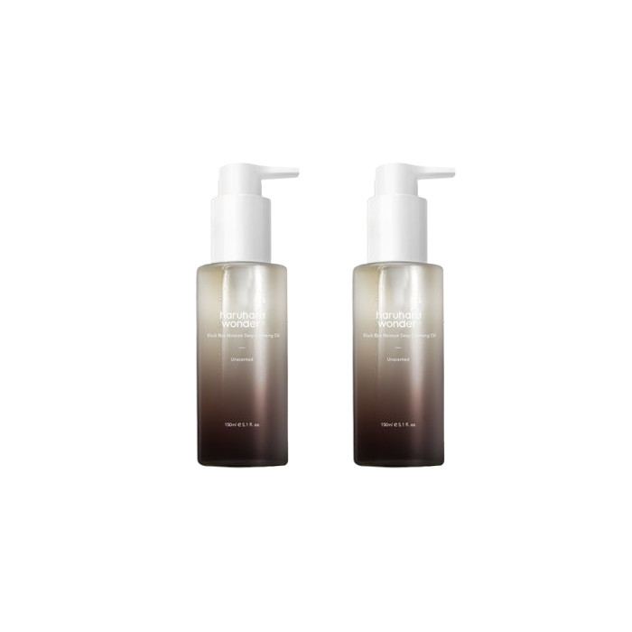 haruharu wonder - Black Rice Moisture Deep Cleansing Oil - 150ml (2ea) Set von haruharu wonder