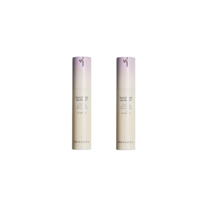 haruharu wonder - Black Rice Night Knight Retinol Serum - 20ml (2ea) Set von haruharu wonder