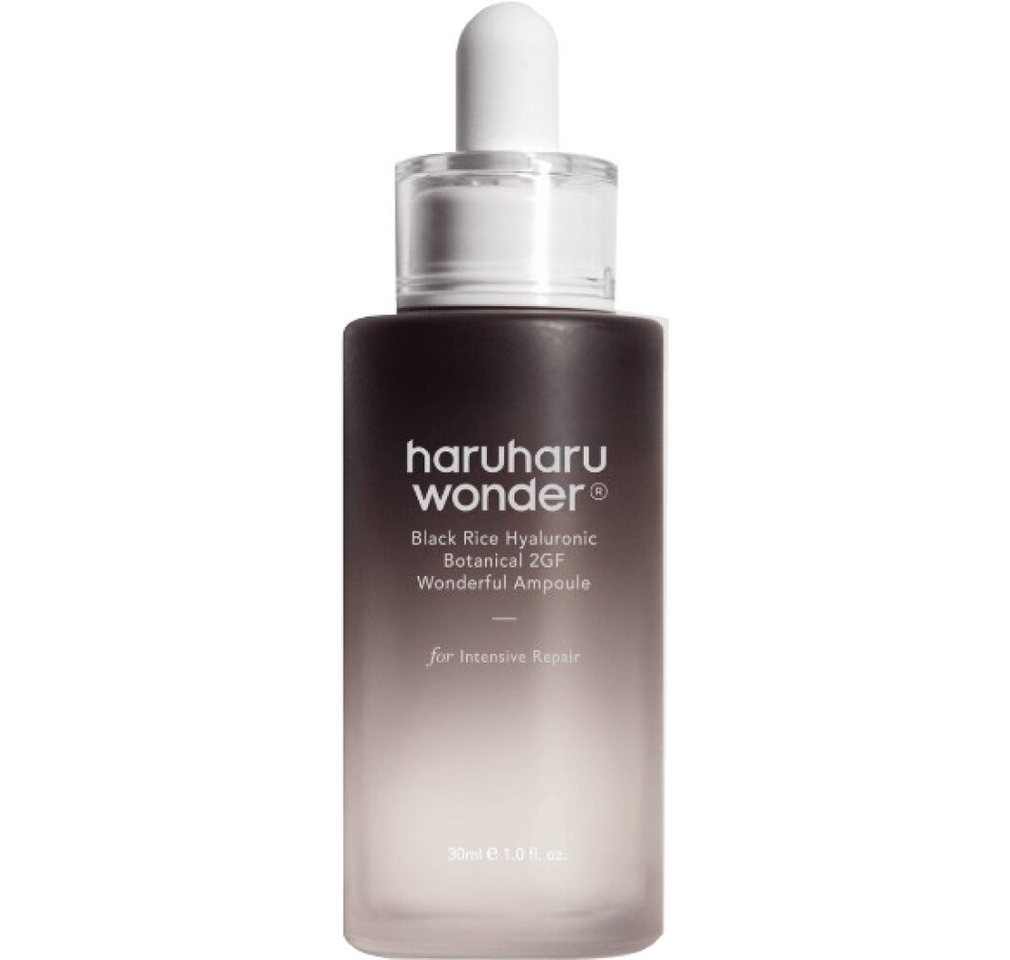 haruharu wonder Gesichtspflege Wonder Black Rice Hyaluronic Botanical 2GF Wunderbare Ampulle 30 ml von haruharu wonder