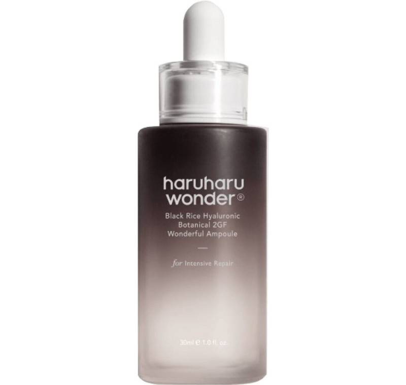 haruharu wonder Gesichtspflege Wonder Black Rice Hyaluronic Botanical 2GF Wunderbare Ampulle 30 ml von haruharu wonder