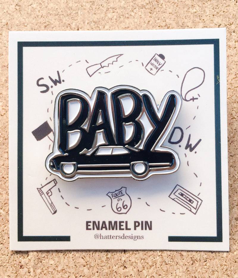 Impala "Baby' Anstecknadel Impala "Baby' Anstecknadel von hattersdesigns