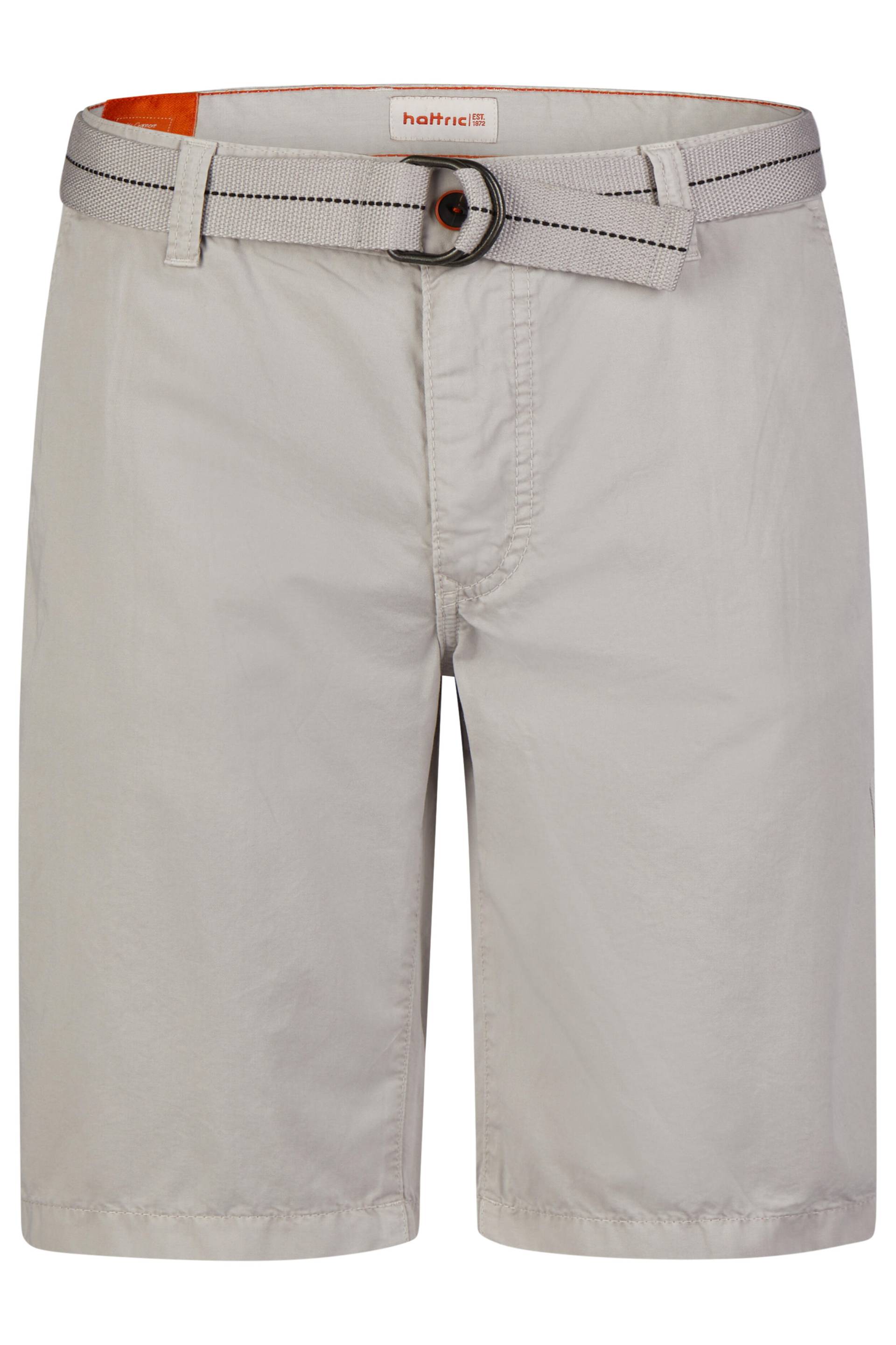 hattric - CHINO BERMUDA light grey uni von hattric