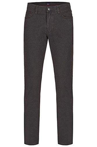 hattric Herren 5-Pocket Hunter Straight Jeans, Grau (Anthrazit 7), W40/L32 von Hattric