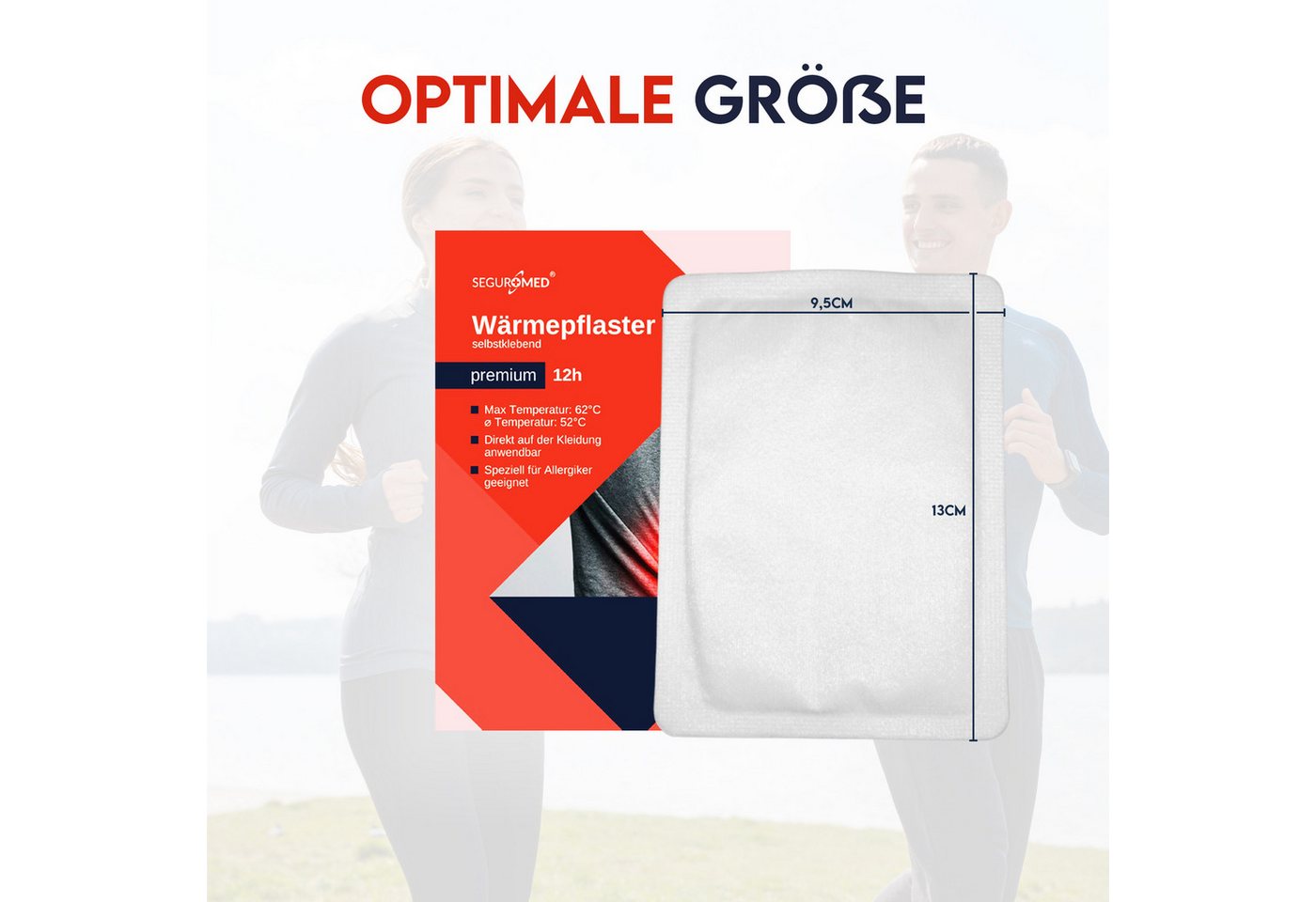 hausleben Wärmepflaster Wärmekissen Rückenwärmer Nackenwärmer Menstruation (10 St), gegen Schmerzen 10 Stück Für Allergiker geeignet von hausleben