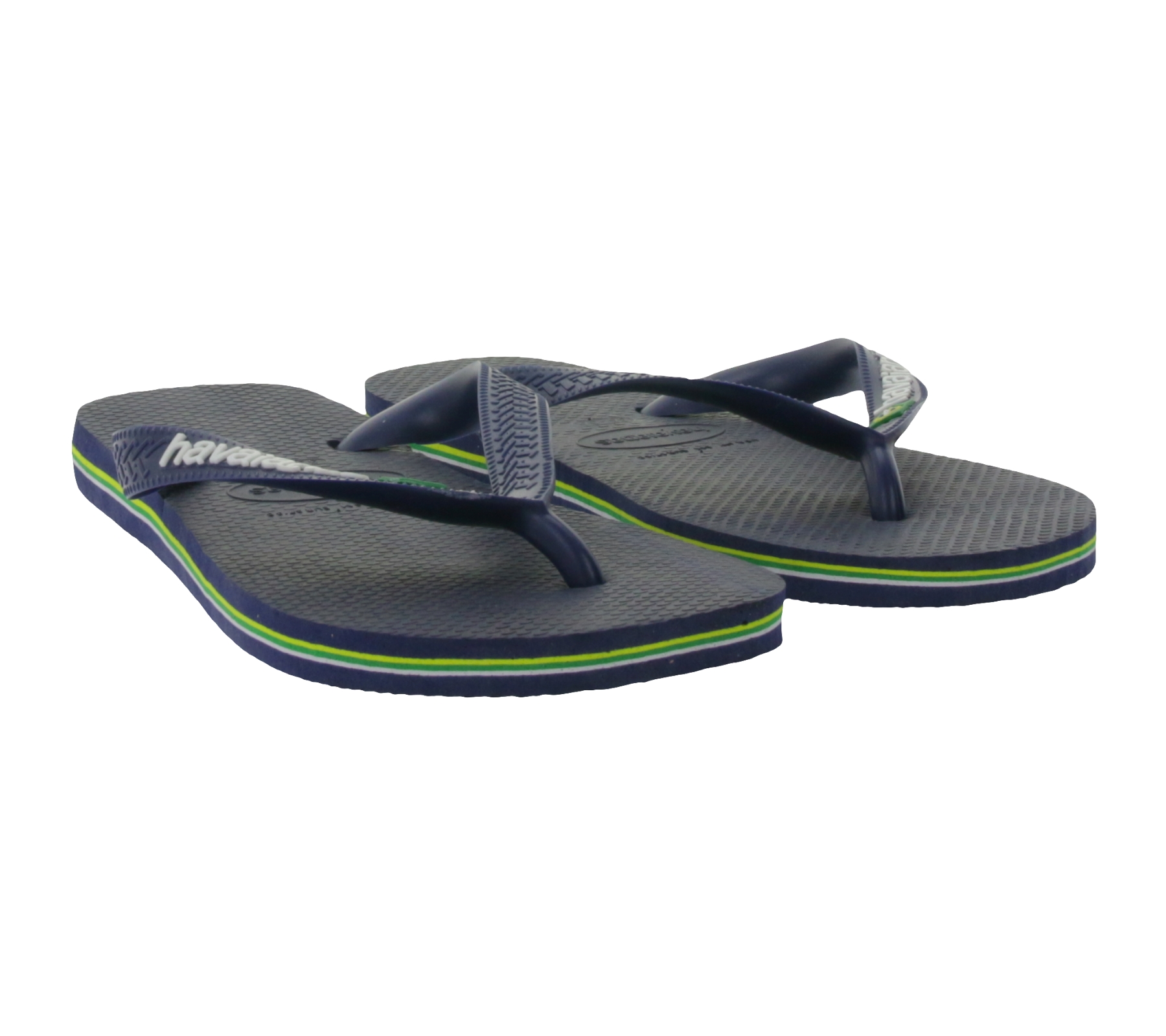 havaianas separator modische Zehen-Trenner mit Brasilien-Logo Sommer-Schuhe 41108500555 Navy von havaianas